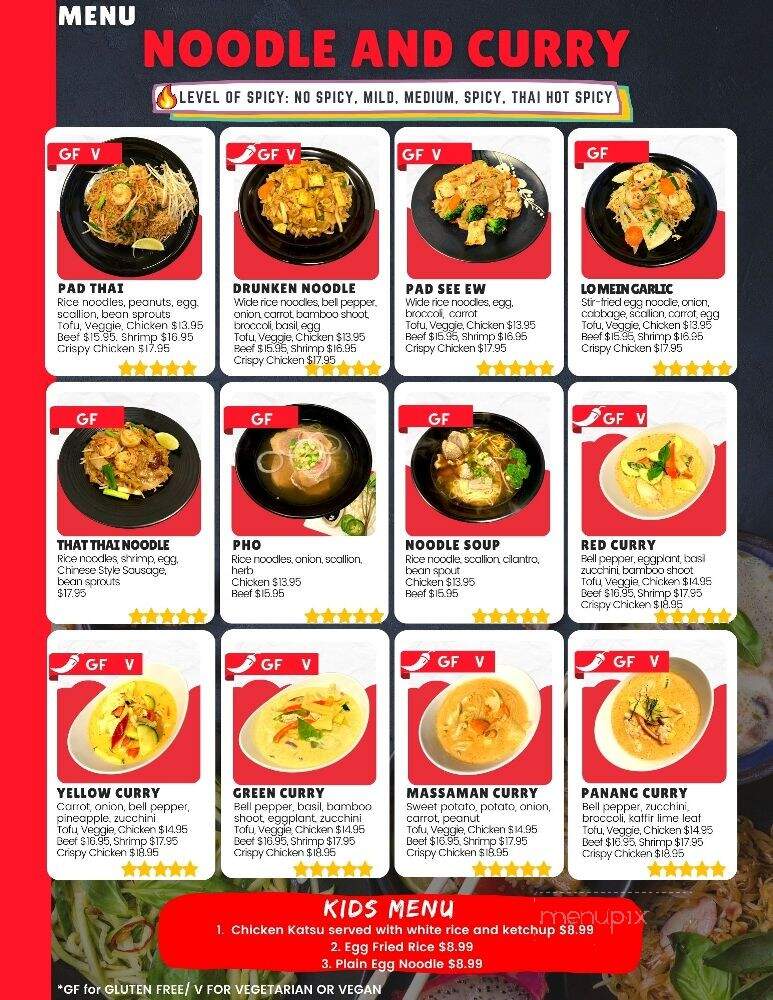 That Thai Restaurant - DeBary, FL menu_pic