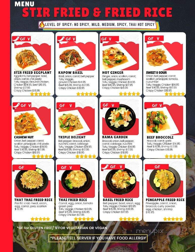 That Thai Restaurant - DeBary, FL menu_pic