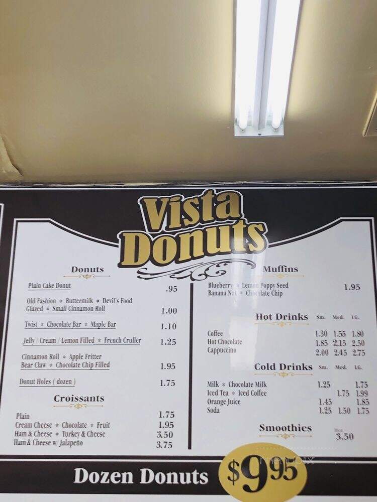 Vista Doughnuts - Murrieta, CA