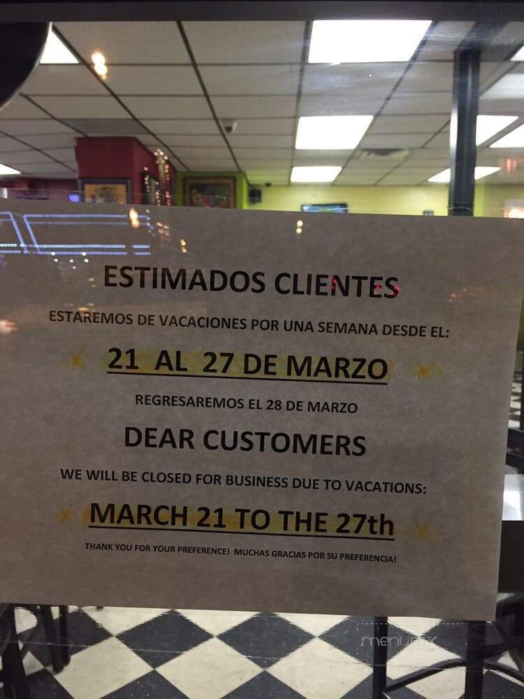 Pacos Tacos 2 - Chicago, IL menu_pic