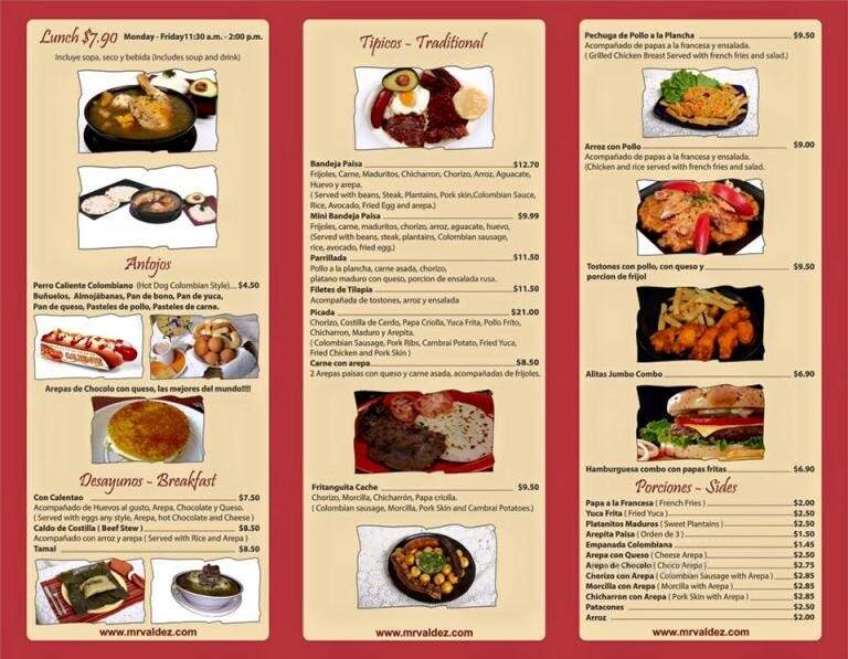 La Churreria - Atlanta, GA menu_pic