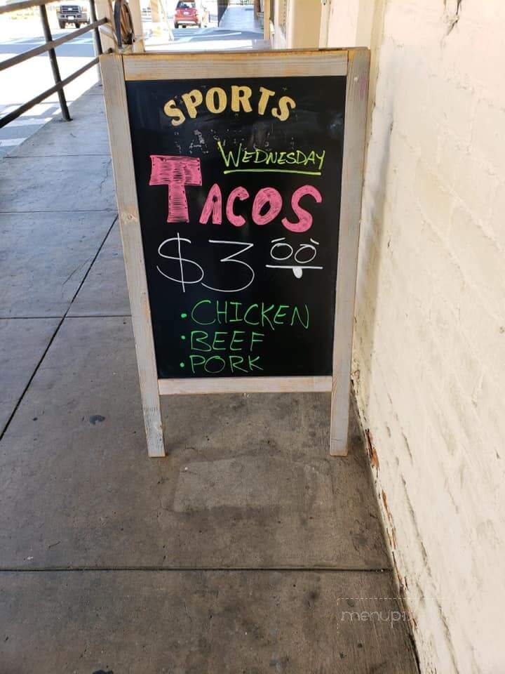 Gold Coin Sports Tavern - Mariposa, CA menu_pic