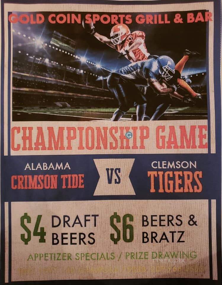 Gold Coin Sports Tavern - Mariposa, CA menu_pic