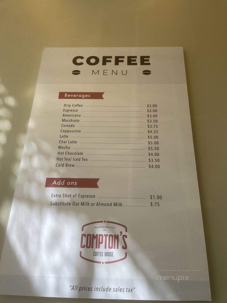 Compton's Coffee House - San Francisco, CA
