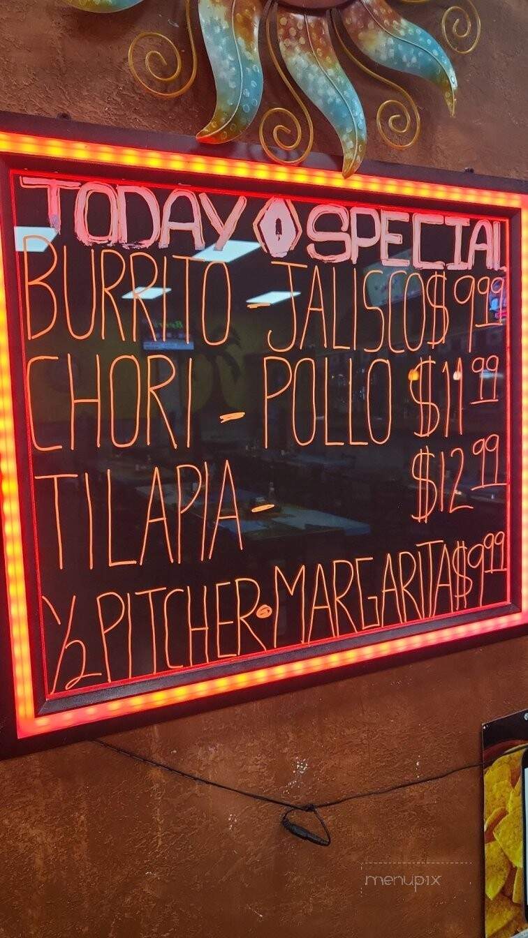 Casa Del Mar II - Charleston, IL menu_pic