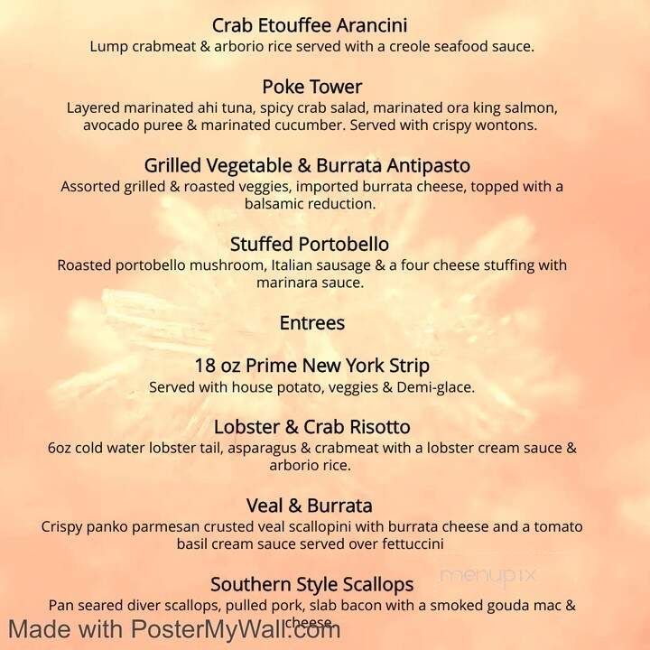 The Down Pour - Wilkes-Barre, PA menu_pic