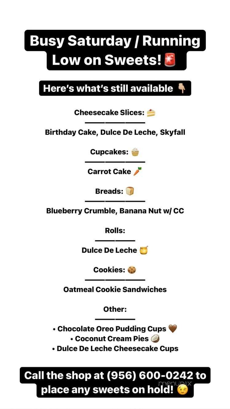 Your Sweets By Kacy - Mission, TX menu_pic