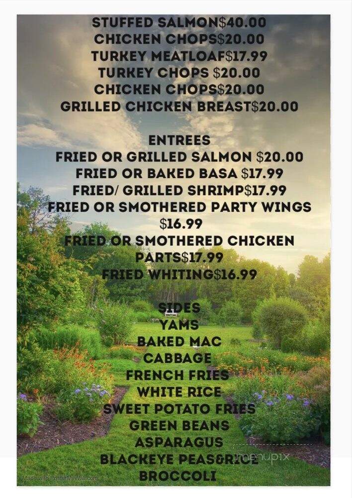 At the Table 2 - Trenton, NJ menu_pic