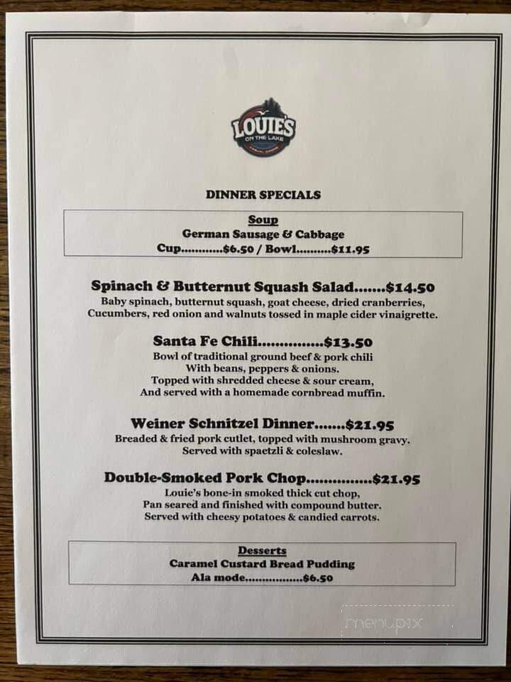 Louie's On the Lake - Cumberland, WI