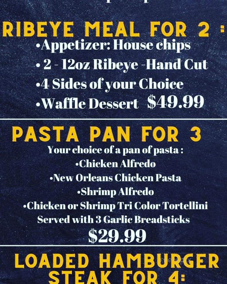 Downtown Bistro - Kennett, MO menu_pic