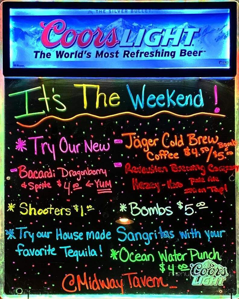 Midway Tavern - Frankfort, IN menu_pic