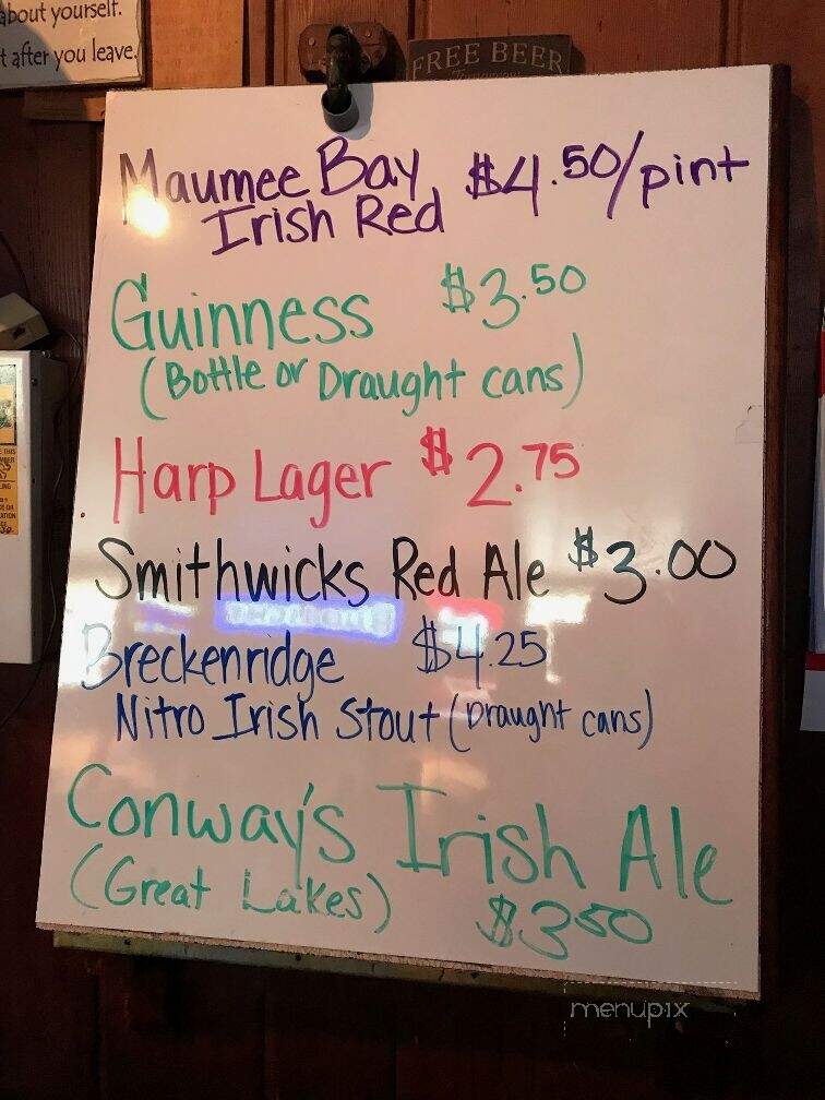 Orchard Inn - Toledo, OH menu_pic
