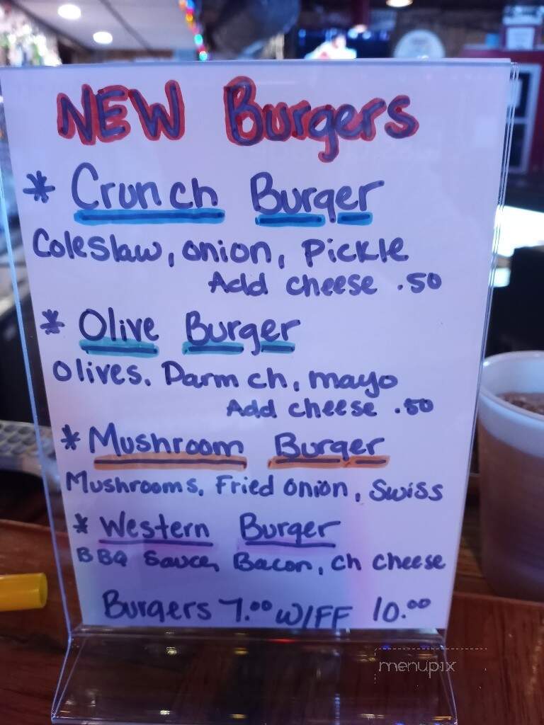 TNT - Rogers City, MI menu_pic