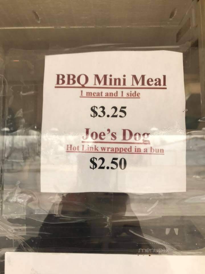 BBQ Barn - Minco, OK menu_pic