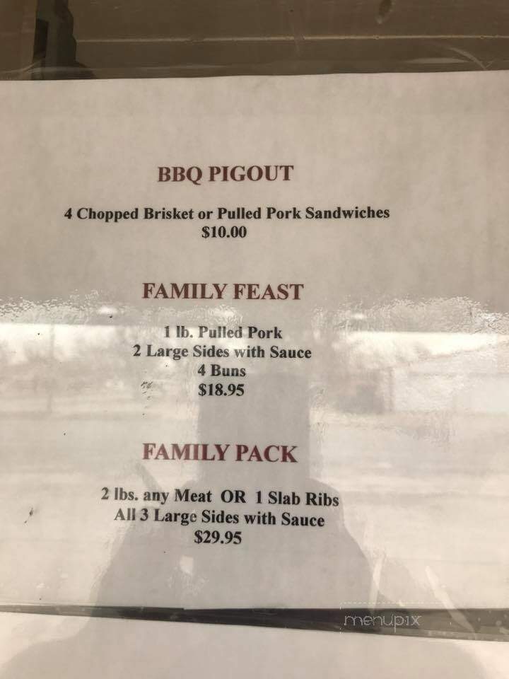 BBQ Barn - Minco, OK menu_pic