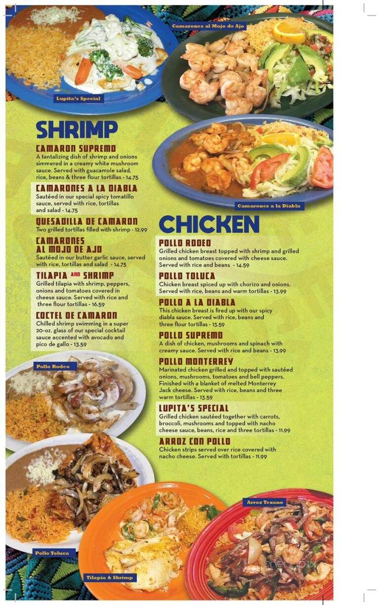 El Rodeo Mexican Restaurant - Fishers, IN menu_pic