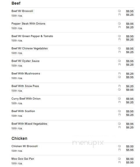 China Star - Madison, TN menu_pic