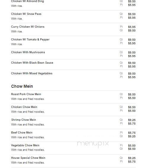 China Star - Madison, TN menu_pic