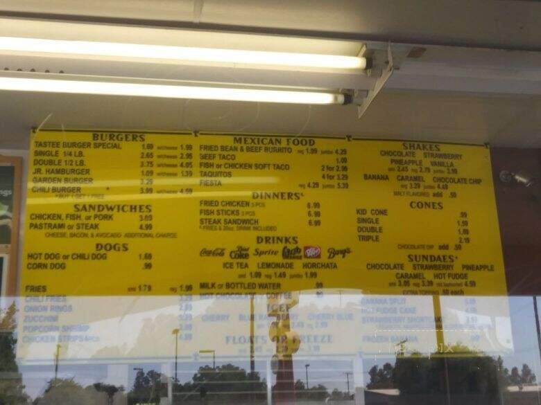 Tastee - Perris, CA menu_pic