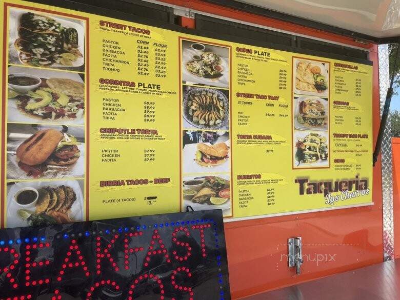 Taqueria Los Charros - Webster, TX menu_pic