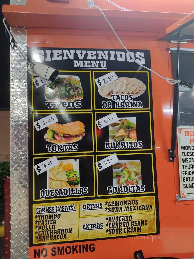 Taqueria Los Charros - Webster, TX menu_pic
