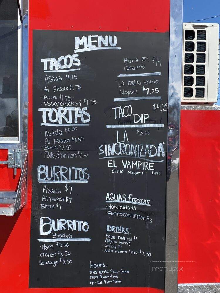 Pancho's Birrias y Mas - Lakewood, CO menu_pic