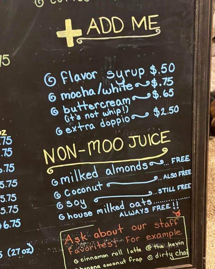 Baked + Brewed Bakery and Coffeehouse - Sulphur Springs, TX menu_pic