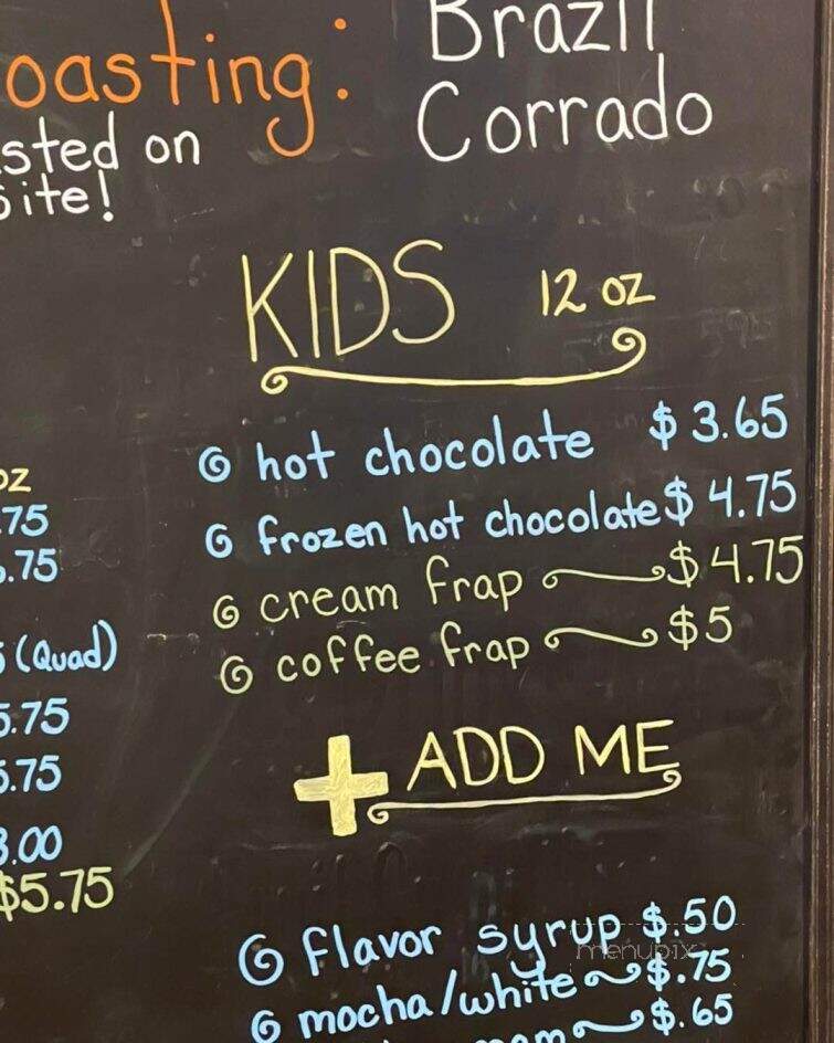Baked + Brewed Bakery and Coffeehouse - Sulphur Springs, TX menu_pic