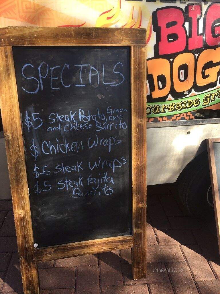 Big Dog's - Carlsbad, NM menu_pic