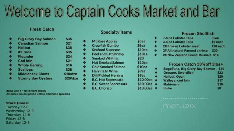 Capt Cooks Seafood Market - Oneonta, NY menu_pic