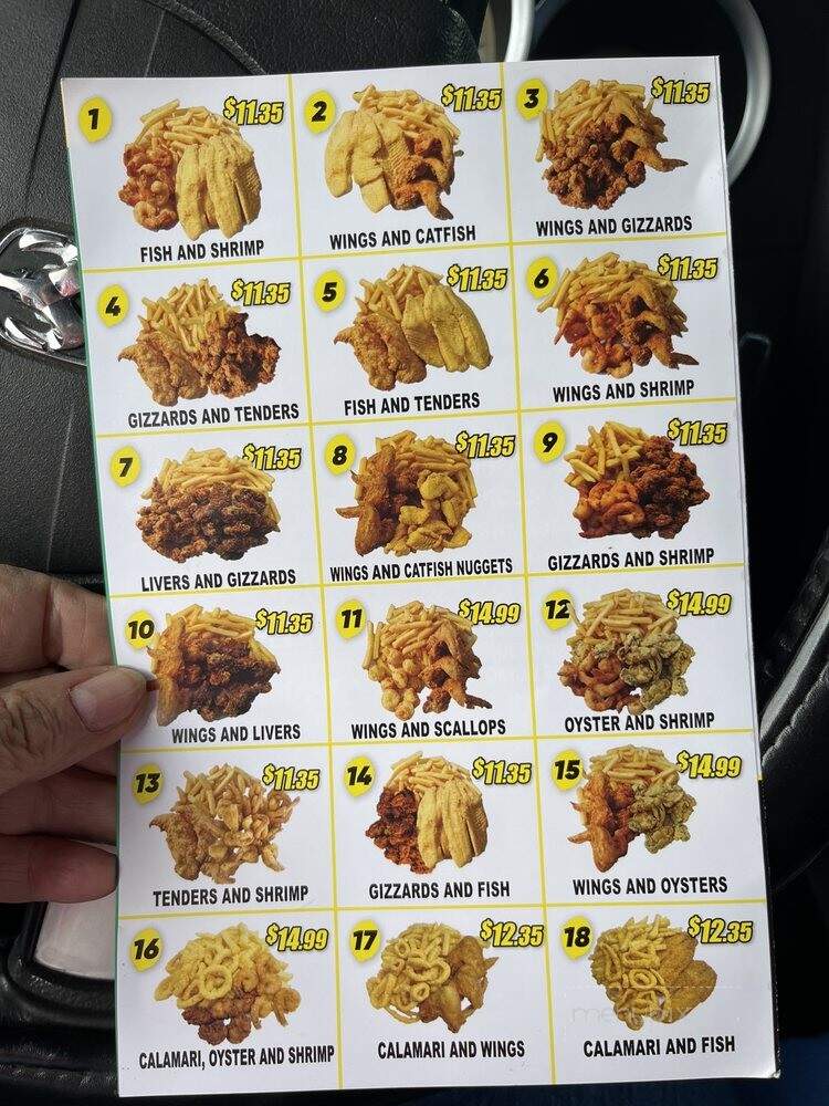 J Lemon Pepper Fish & Chicken - Jacksonville, FL menu_pic