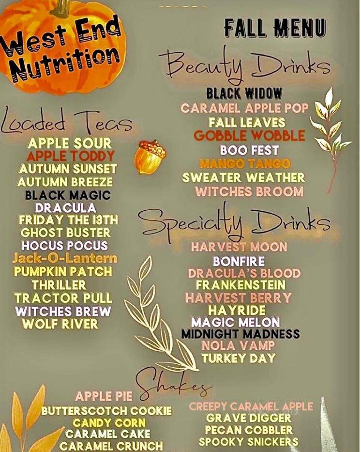 West End Nutrition - Mobile, AL menu_pic
