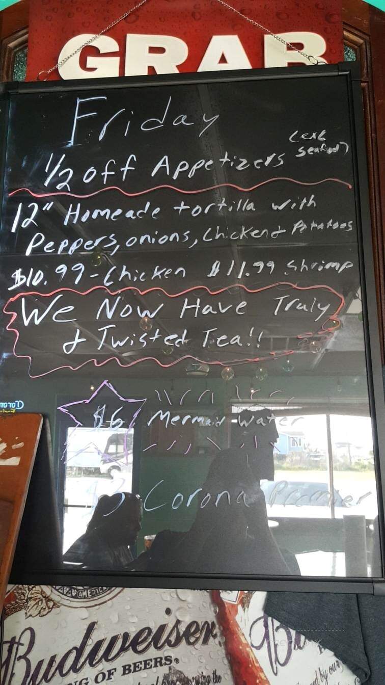 10th Street Bar and Grill - Surf City, NC menu_pic