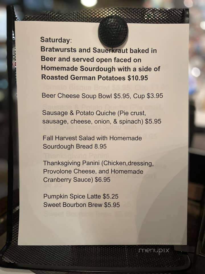 Bourbon Cafe and Coffee Saloon - Bourbon, MO menu_pic