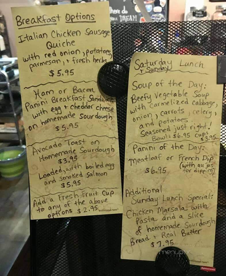 Bourbon Cafe and Coffee Saloon - Bourbon, MO menu_pic