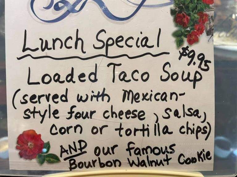 Bourbon Cafe and Coffee Saloon - Bourbon, MO menu_pic