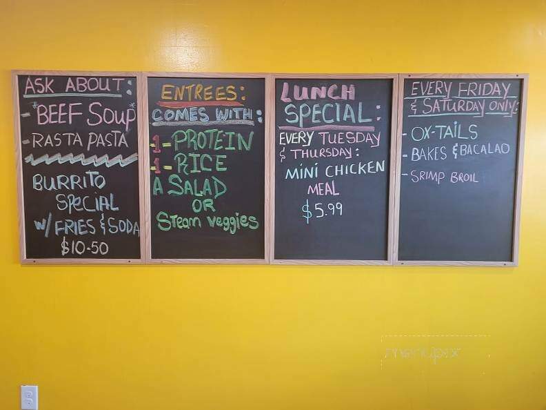 Eli's Caribbean Spot - Mountain Top, PA menu_pic