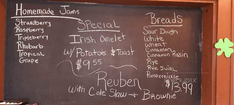 Tammy's Bakery & Cafe - Laingsburg, MI menu_pic