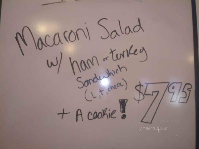 Tammy's Bakery & Cafe - Laingsburg, MI menu_pic