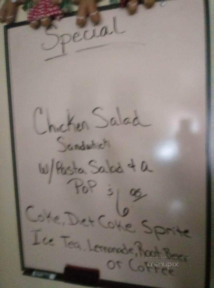 Tammy's Bakery & Cafe - Laingsburg, MI menu_pic