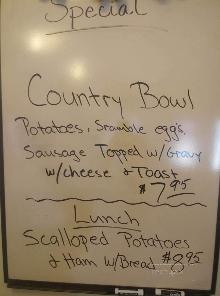 Tammy's Bakery & Cafe - Laingsburg, MI menu_pic