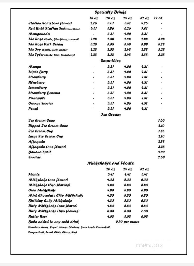 The Daily Grind On the Go - Fort Sumner, NM menu_pic