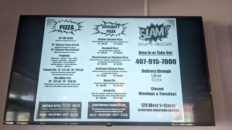Slam Pizza & Cheesesteaks - Sanford, FL