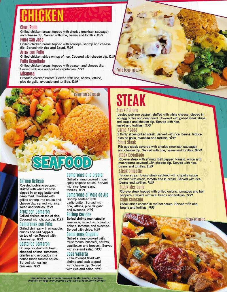 Avocados Mexican Grill - Wisconsin Rapids, WI menu_pic