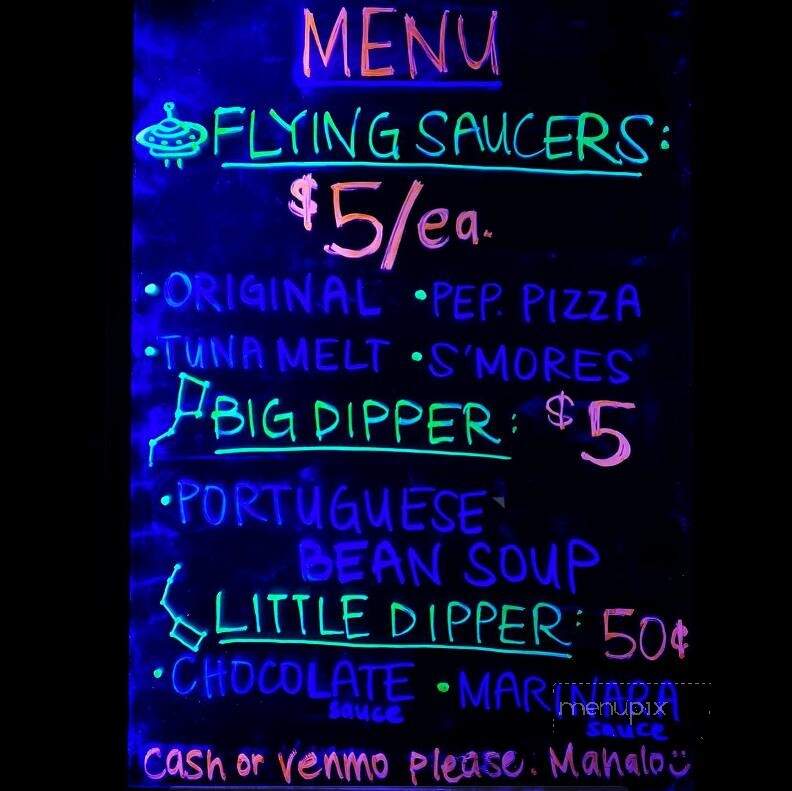 Area 50 One - Maui, HI menu_pic