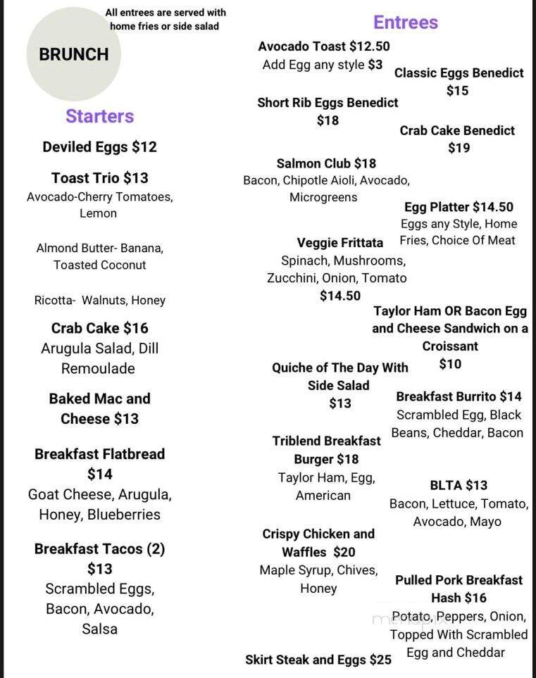 Cafe Crevier - Denville, NJ menu_pic