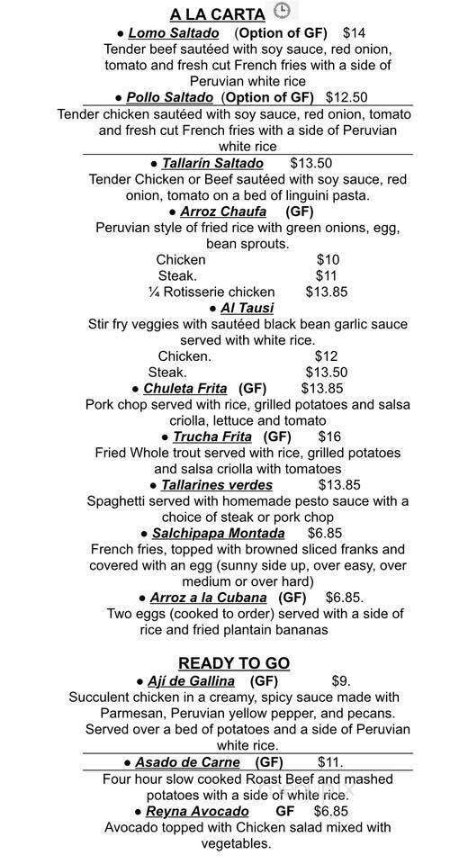 Miskycha - Bridgeport, WV menu_pic
