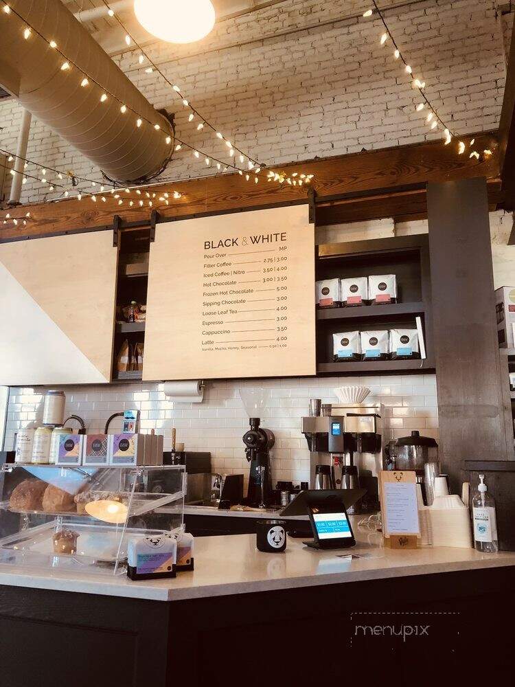 Black and White Coffee Roasters - Raleigh, NC menu_pic