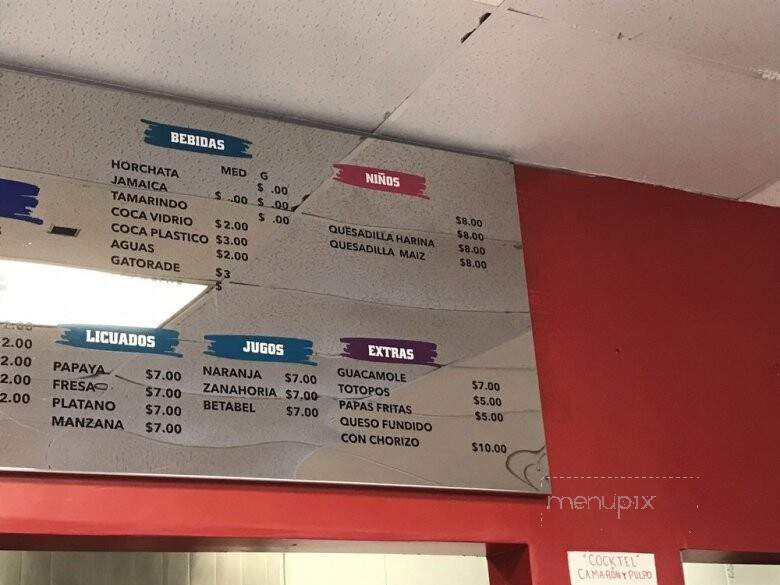 Tacos Tijuana - Castaic, CA menu_pic