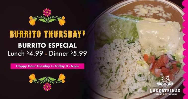 Las Catrinas Mexican Restaurant - Wichita, KS menu_pic